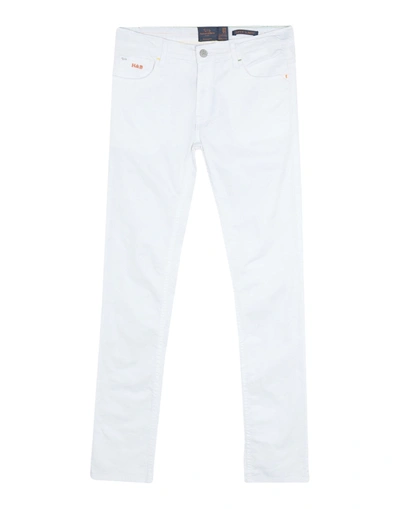 Harmont & Blaine Pants In White
