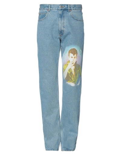 Martine Rose Jeans In Blue