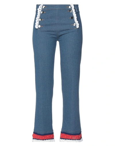 Michaela Buerger Jeans In Blue
