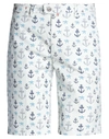 Baronio Man Shorts & Bermuda Shorts Midnight Blue Size 33 Cotton, Elastane