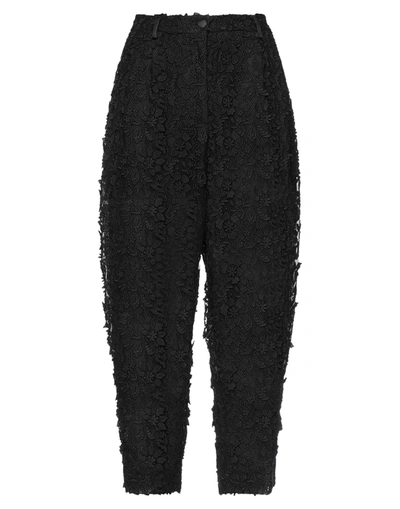 Dolce & Gabbana Pants In Black