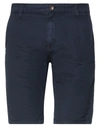 Smiling London Man Shorts & Bermuda Shorts Midnight Blue Size 28 Cotton