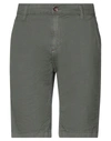 Smiling London Man Shorts & Bermuda Shorts Grey Size 30 Cotton In Grey