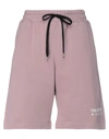 The Editor Woman Shorts & Bermuda Shorts Pastel Pink Size L Cotton