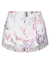 Isabel Marant Woman Shorts & Bermuda Shorts White Size 8 Cotton, Elastane In White