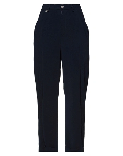 Manila Grace Pants In Dark Blue
