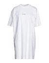 Acne Studios Short Dresses In White