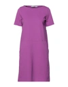 Circolo 1901 Short Dresses In Purple