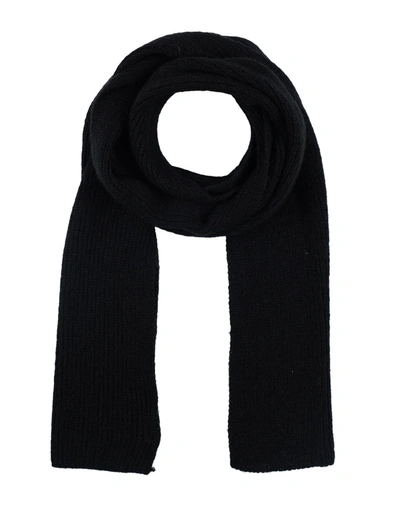 Redv Red(v) Woman Scarf Black Size - Polyamide, Acrylic, Mohair Wool In Black