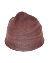 Rick Owens Hats In Cocoa