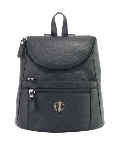 Giani Bernini Pebble Backpack, Created For Macy's In Black