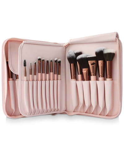 Luxie 30-pc. Rose Gold Brush Book Set