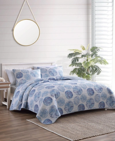Tommy Bahama Home Tommy Bahama Ocean Isle 3-pc. Quilt Set, Full/queen Bedding In Surf Spray