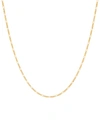 Giani Bernini Figaro Link 18" Chain Necklace In 14k Gold-plated Sterling Silver, Created For Macy's (also In Sterl In Gold Over Silver