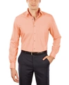 VAN HEUSEN MEN'S ATHLETIC FIT POPLIN DRESS SHIRT