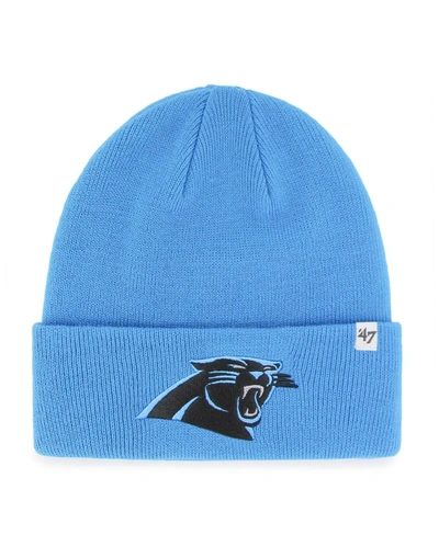 47 Brand Men's Blue Carolina Panthers Primary Basic Cuffed Knit Hat