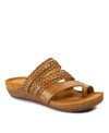 Baretraps Jonelle Casual Women's Slide Sandal Women's Shoes In Brown