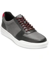 Cole Haan Men's Grand Crosscourt Modern Perforated Sneakers Men's Shoes In Gray