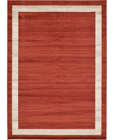Bayshore Home Lyon Lyo5 8' X 11' Area Rug In Terracotta