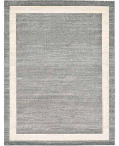 Bayshore Home Lyon Lyo5 9' X 12' Area Rug In Gray