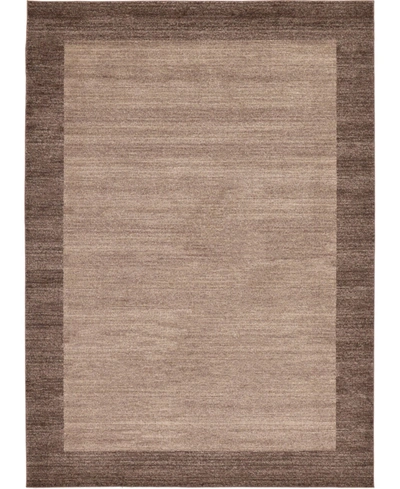 Bayshore Home Lyon Lyo4 8' X 11' 4" Area Rug In Light Brown