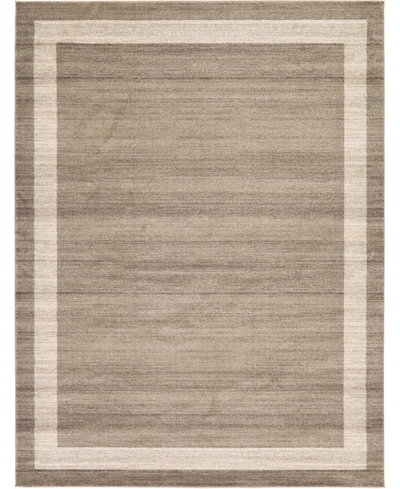 Bayshore Home Lyon Lyo5 9' X 12' Area Rug In Light Brown