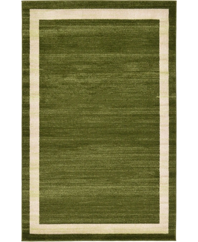 Bayshore Home Lyon Lyo5 5' X 8' Area Rug In Green