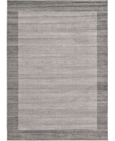 Bayshore Home Lyon Lyo4 7' X 10' Area Rug In Light Gray