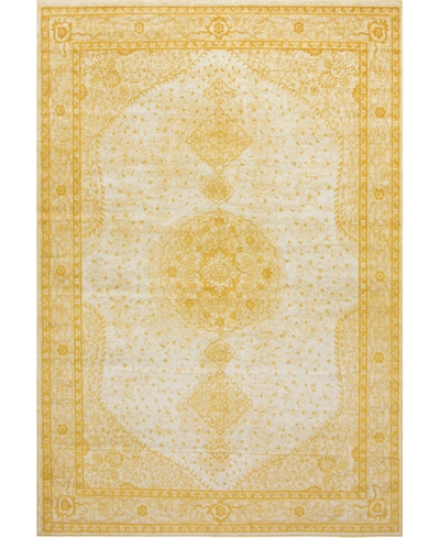 Bayshore Home Mobley Mob1 Area Rug Collection In Yellow