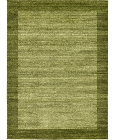 Bayshore Home Lyon Lyo4 8' X 11' 4" Area Rug In Light Green