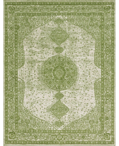 Bayshore Home Closeout!  Mobley Mob1 8' X 10' Area Rug In Green