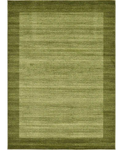 Bayshore Home Lyon Lyo4 7' X 10' Area Rug In Light Green