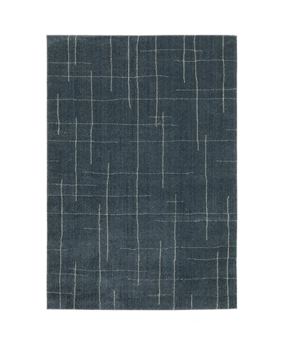 Jhb Design Godfrey God040b9 5'3" X 7'6" Area Rug In Blue