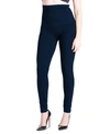 Preggo Leggings Navy Snapback Postpartum Leggings In Navy