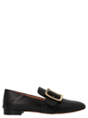 Bally Janelle Buckled Slip-on Loafers In Black