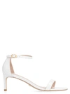 Stuart Weitzman Women's Nunaked 60 Strappy Sandals In White