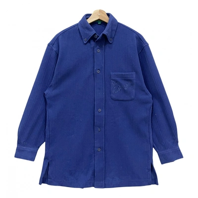 Pre-owned Kenzo Shirt In Blue