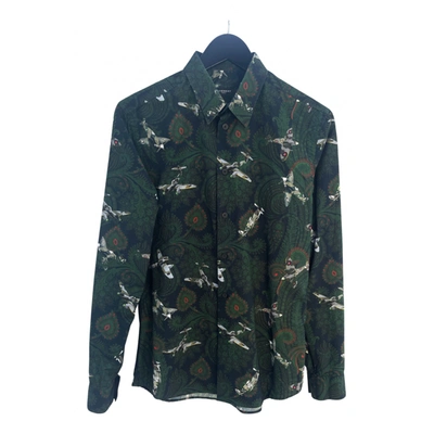 Pre-owned Givenchy Shirt In Green