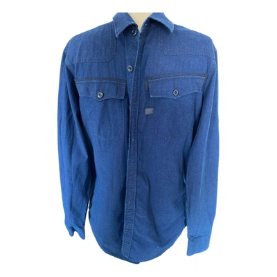 Pre-owned G-star Raw Shirt In Navy