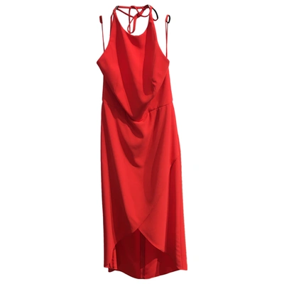 Pre-owned Alice And Olivia Mid-length Dress In Red