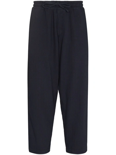 Ymc You Must Create Creole Cropped Trousers In Blue