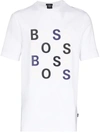 HUGO BOSS LOGO-PRINT COTTON T-SHIRT