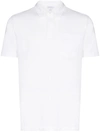 Sunspel Riviera Short-sleeve Polo Shirt In Lavender