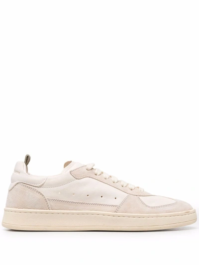 Officine Creative Kadett Panelled Sneakers In Neutrals