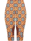 GUCCI GG KALEIDOSCOPE EQUESTRIAN-INSPIRED TROUSERS