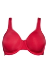 Wacoal Women's High Standards Underwire Bra 855352 In Persian Red