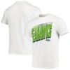 JUNK FOOD JUNK FOOD WHITE SEATTLE SEAHAWKS HAIL MARY T-SHIRT
