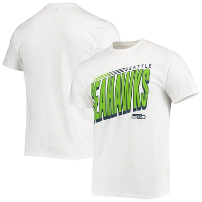 Junk Food Men's White Seattle Seahawks Hail Mary T-shirt