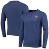 JUNK FOOD JUNK FOOD NAVY CHICAGO BEARS THERMAL HENLEY LONG SLEEVE T-SHIRT