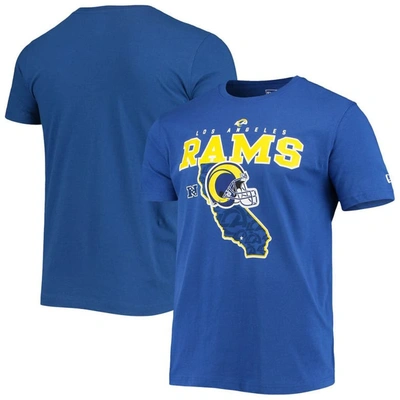 New Era Men's  Royal Los Angeles Rams Local Pack T-shirt